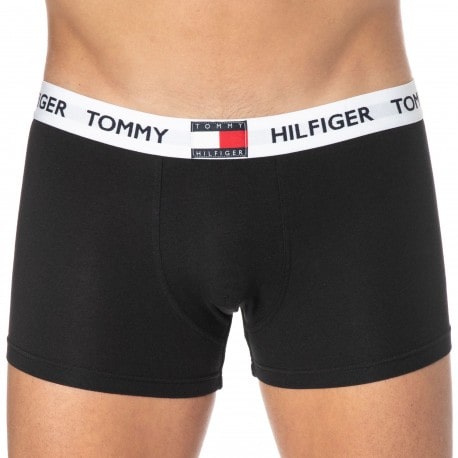 Tommy Hilfiger Tommy 85 Cotton Boxer Briefs - Black