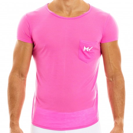 Modus Vivendi T-Shirt Peace Microfibre Rose Fuchsia
