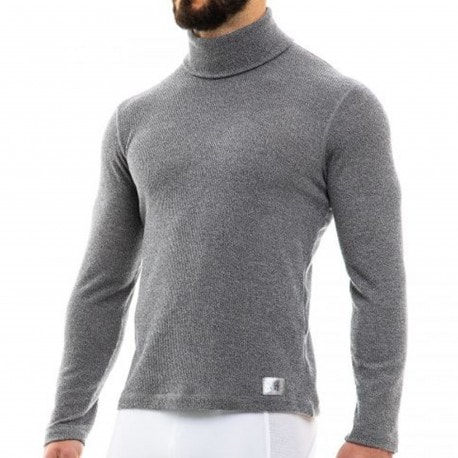 Modus Vivendi Pull Smooth Knit Gris Anthracite