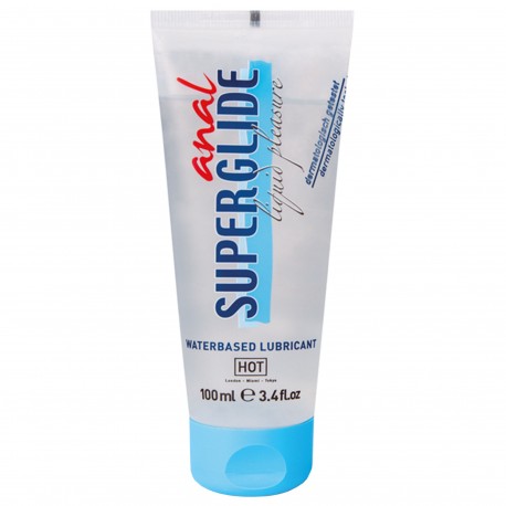 HOT Anal Superglide Waterbased Lubricant - 100 ml