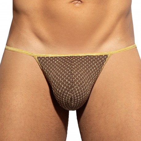 ES Collection Luxury Thong - Brown
