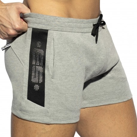 ES Collection First Class Athletic Shorts - Heather Grey