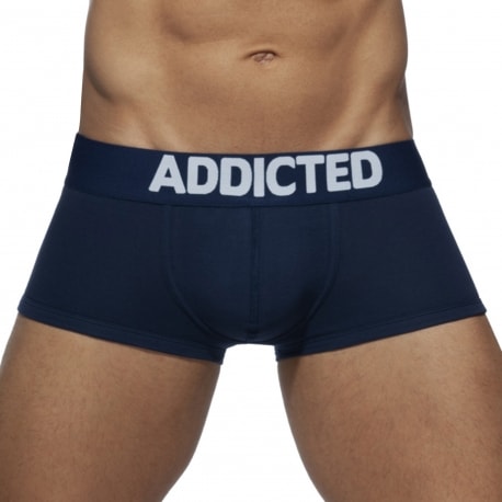 Addicted Essential Cotton Trunks - Navy