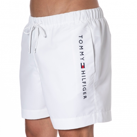 Tommy Hilfiger Original Swim Shorts - White