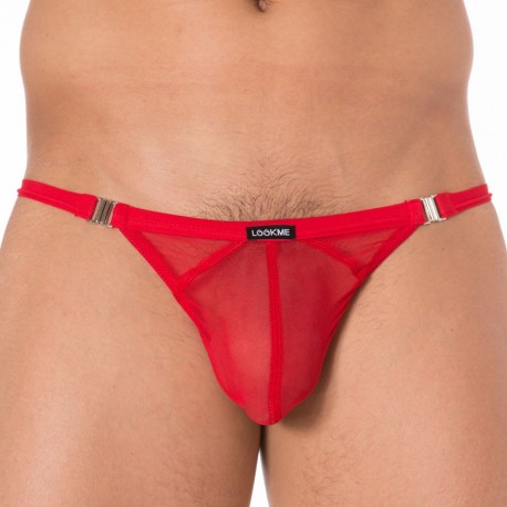 Lookme String Ficelle Malibu Rouge