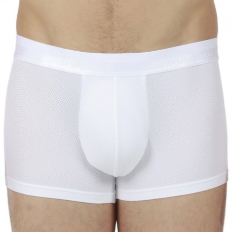 HOM Boxer Performance Mesh Blanc