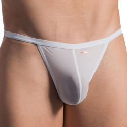 Slip Rio Tanga RED 0965 Blanc Olaf Benz