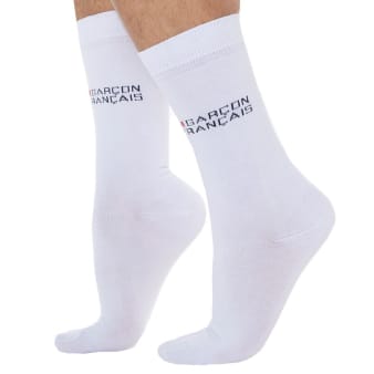 Chaussettes Blanches Garçon Français