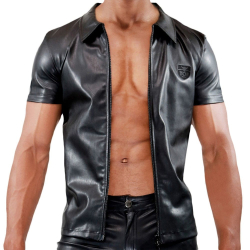 Veste Zippée Fetish Noire TOF