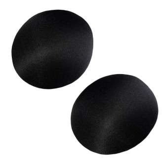 Paire de Mousses Fesses Amovibles Noire