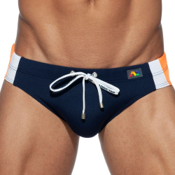 Slip de Bain Basic Stripes Marine Addicted
