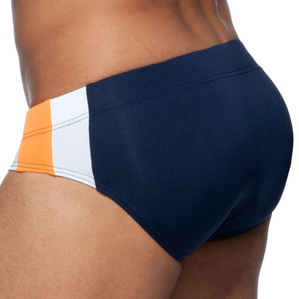 Slip de Bain Basic Stripes Marine Addicted