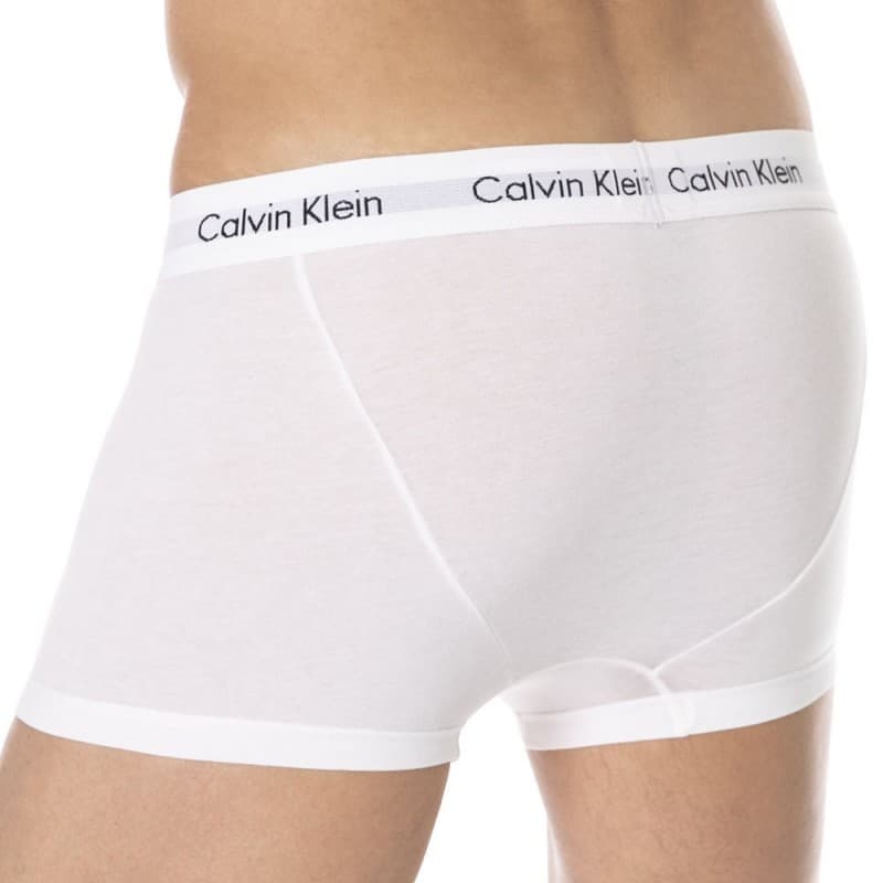 Calvin Klein 3-Pack Cotton Stretch Boxer Briefs - Blue - White - Red |  INDERWEAR