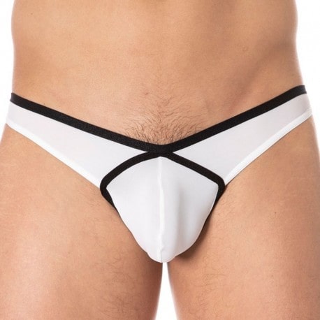 Doreanse Sexy Contrast Thong - White