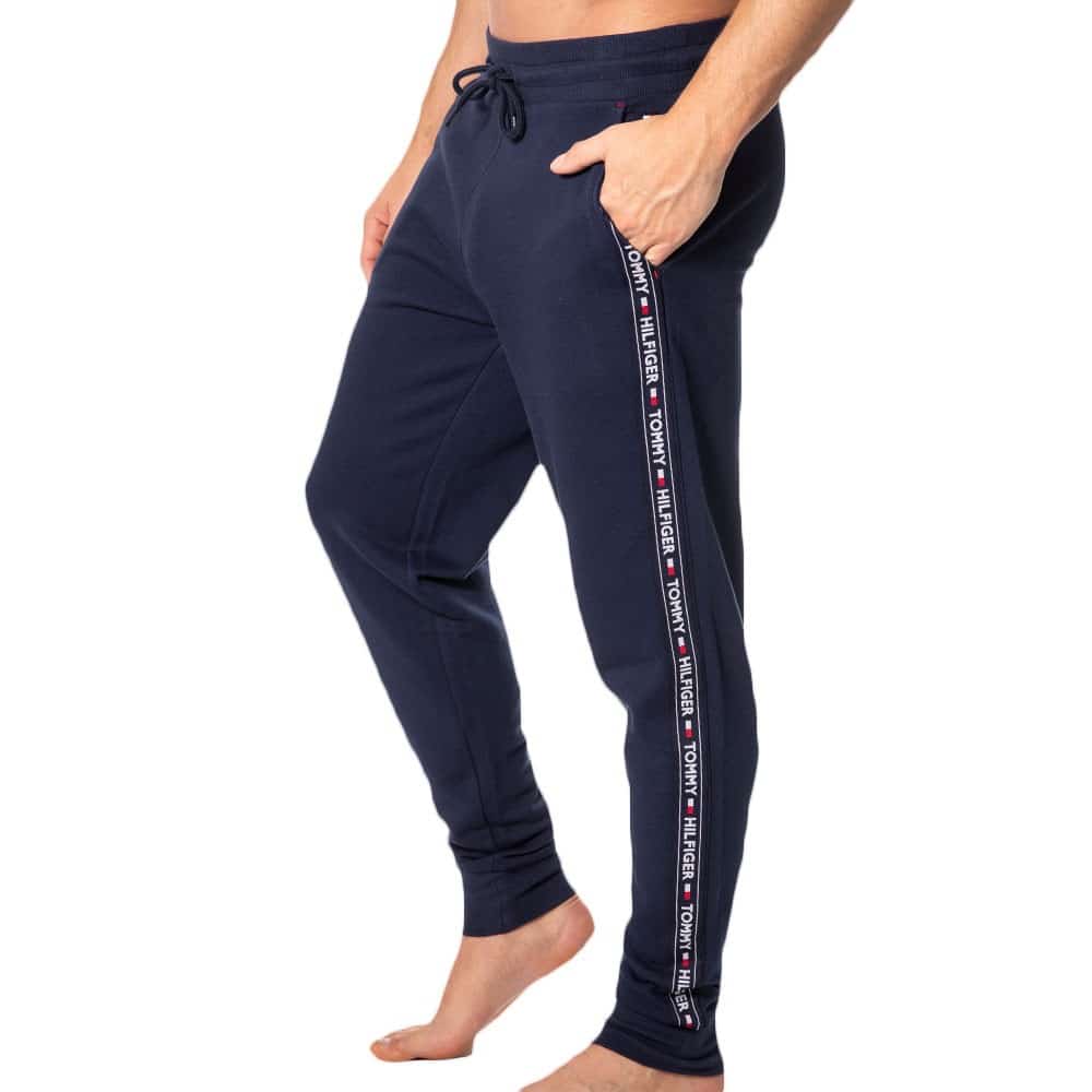 tommy hilfiger navy joggers