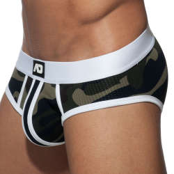 Slip Camo Stripe Blanc Addicted