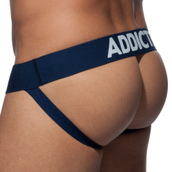 Jockstrap Push Up Mesh Marine Addicted
