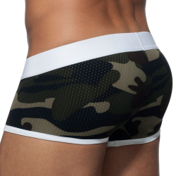 Boxer Camo Stripe Blanc Addicted