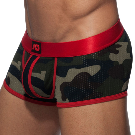 Addicted Camo Stripe Boxer - Red