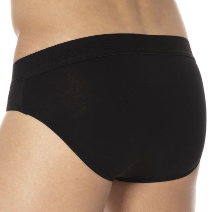 Slip Elegant Zip Noir Doreanse