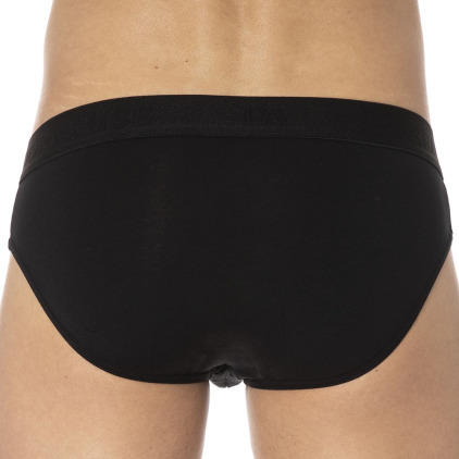 Slip Elegant Zip Noir Doreanse