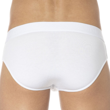 Slip Elegant Zip Blanc Doreanse