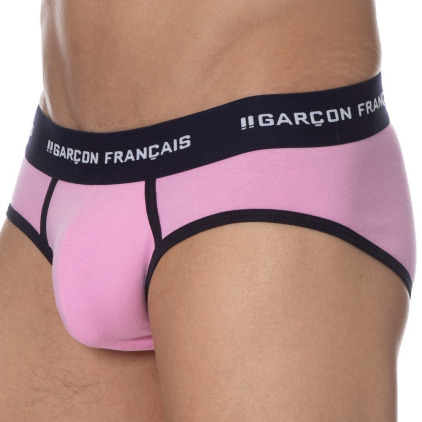 Slip Le Tombeur Rose Garçon Français