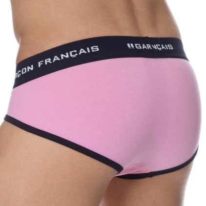 Slip Le Tombeur Rose Garçon Français