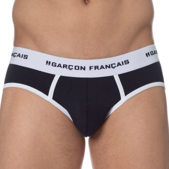Slip Le Tombeur Bleu Garçon Français
