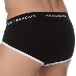 Slip Le Tombeur Noir Garçon Français