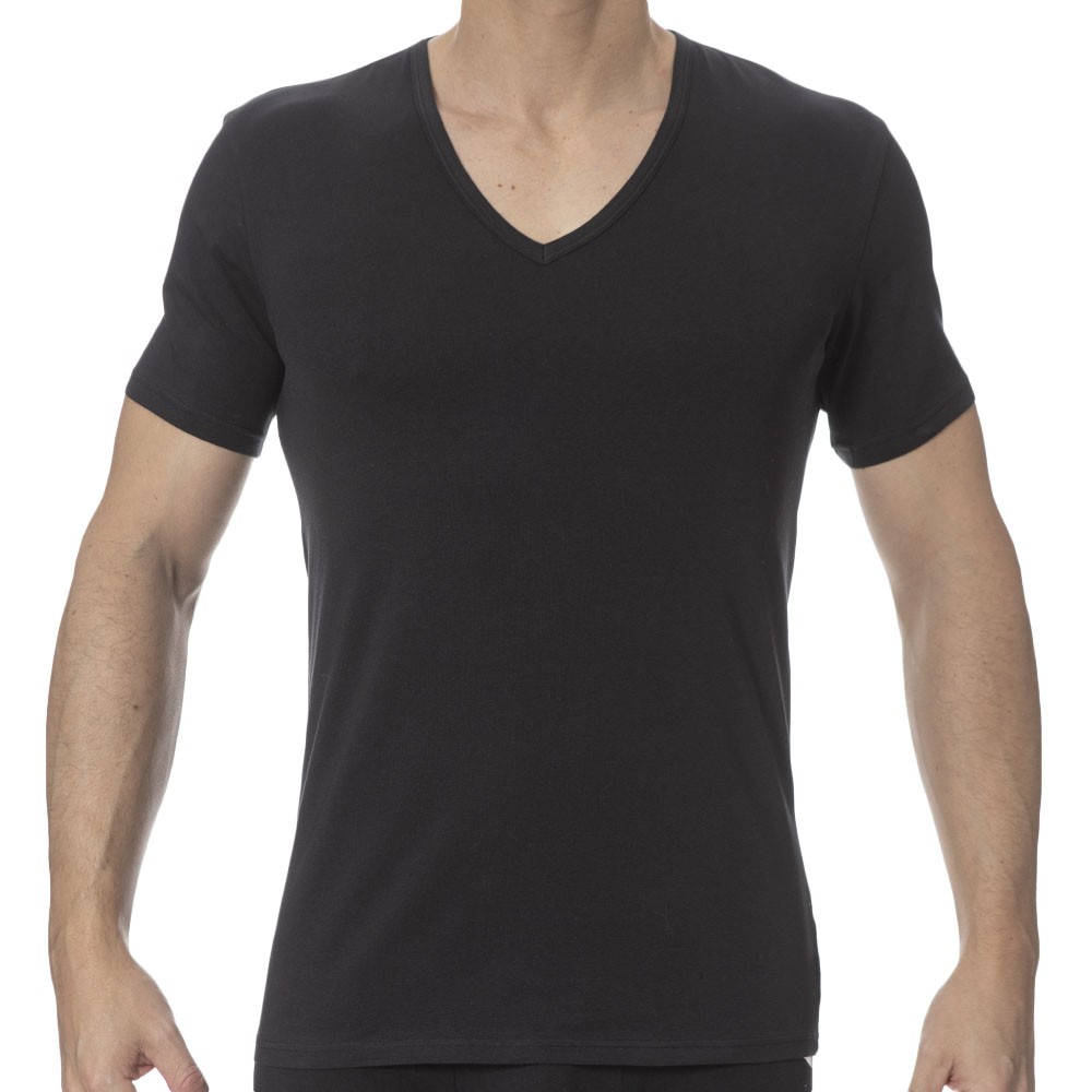 Calvin Klein 2-Pack Modern Cotton Stretch T-Shirts - Black | INDERWEAR