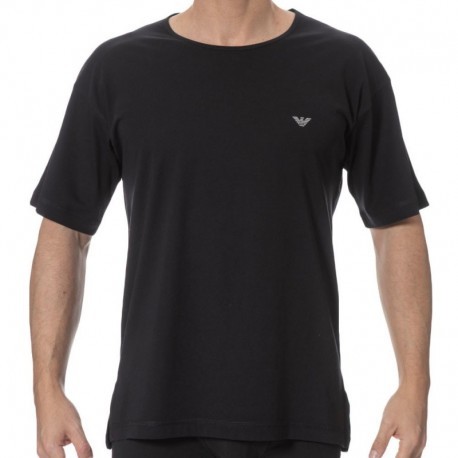 Emporio Armani T-Shirt Metal Eagle Noir