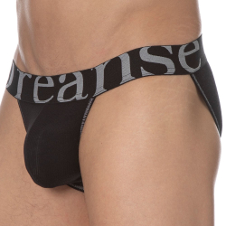 Slip Tanga Modal Noir Doreanse