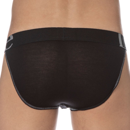 Slip Tanga Modal Noir Doreanse