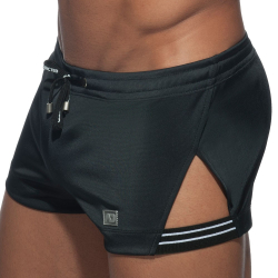 Short Side Stripe Noir Addicted