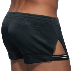 Short Side Stripe Noir Addicted