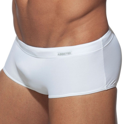 Shorty de Bain Basic Colors Blanc Addicted