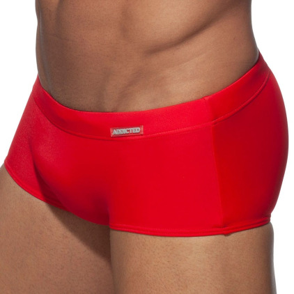 Shorty de Bain Basic Colors Rouge Addicted