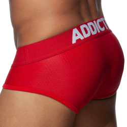 Slip Push Up Mesh Rouge Addicted