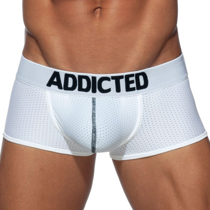 Boxer Push Up Mesh Blanc Addicted