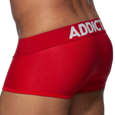 Addicted Push Up Mesh Boxer - Red