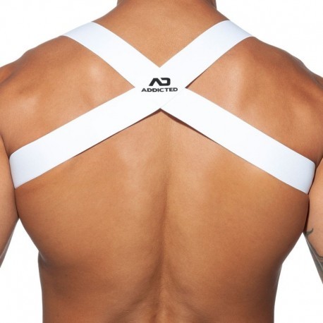 Addicted Spider Harness - White