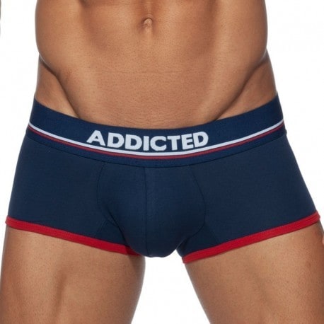 Addicted Basic Colors Bottomless Boxer - Navy