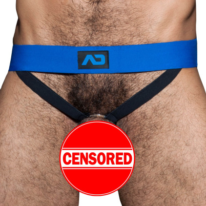 Double Jock Strap Cockring Royal AD Fetish