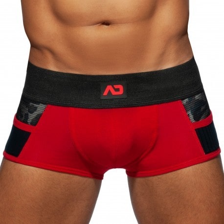 Boxer Combi Army Rouge