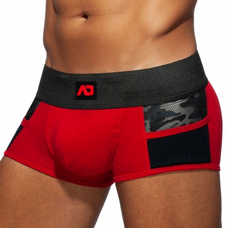 Addicted Army Comby Boxer - Red