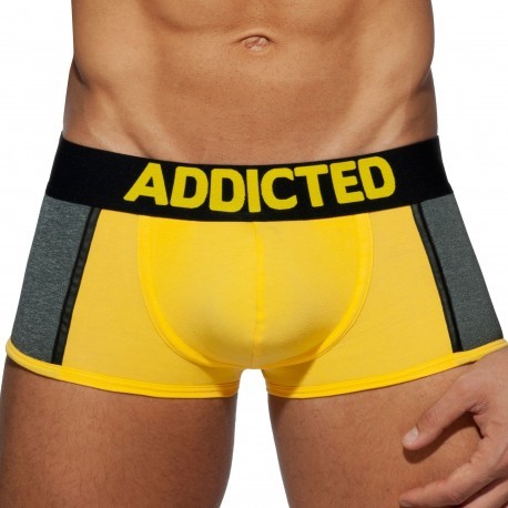 Addicted Spacer Boxer - Yellow - Grey 