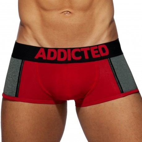 Addicted Spacer Boxer - Red - Grey