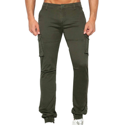 Pantalon Cargo Kaki ES Collection