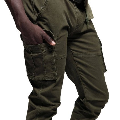 Pantalon Cargo Kaki ES Collection